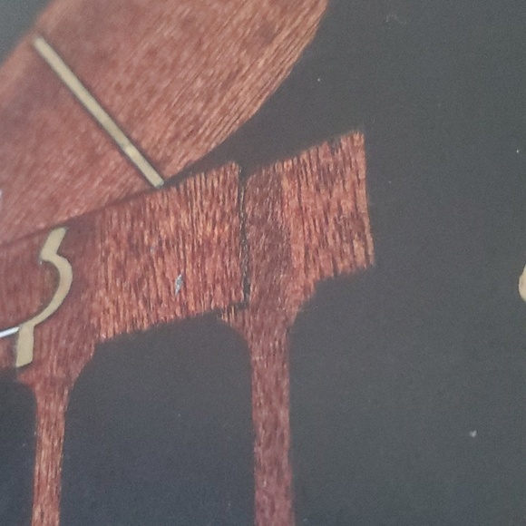 VTG. COUROC OF MONTEREY INLAID SERVING TRAY SYMPHONY COMPOSERS GRAND PIA… - Picture 6 of 12